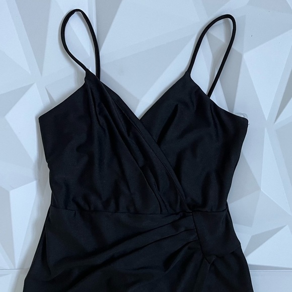 E.L.H.Studio Elegant Black Strapless Dress Women’s Size:M - Picture 11 of 13